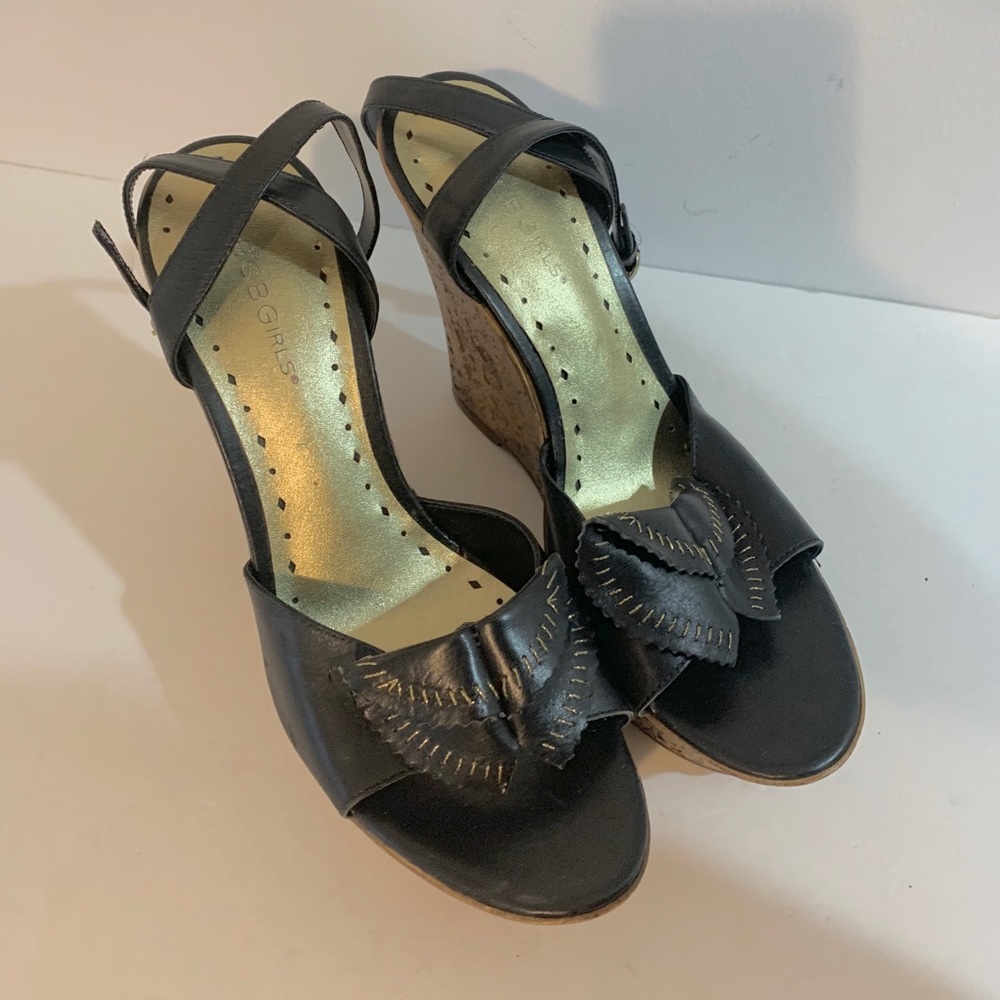 Bcbg girls wedges barely used